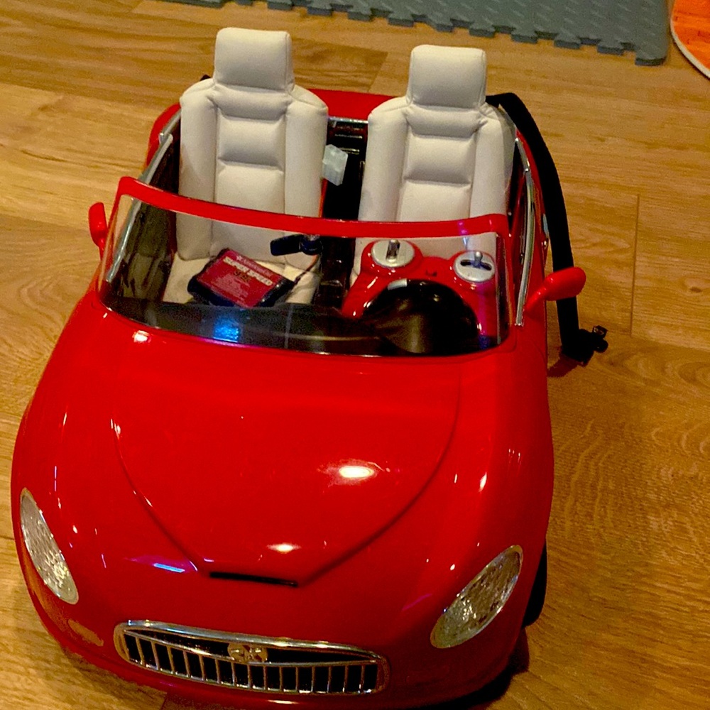 American girl doll convertible